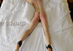 床上大字型捆绑重度SP（下）